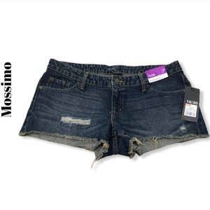 Mossimo Destroyed Cutoff Shorts Size 10 NWT